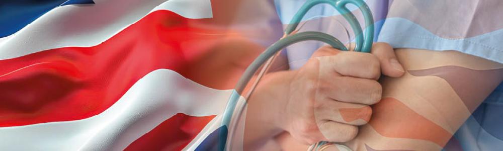 Union Jack and doctor.