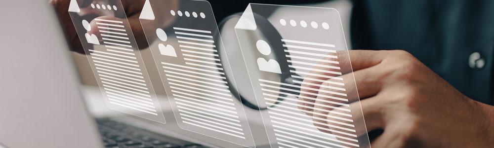 Screen with a TV in front of it.