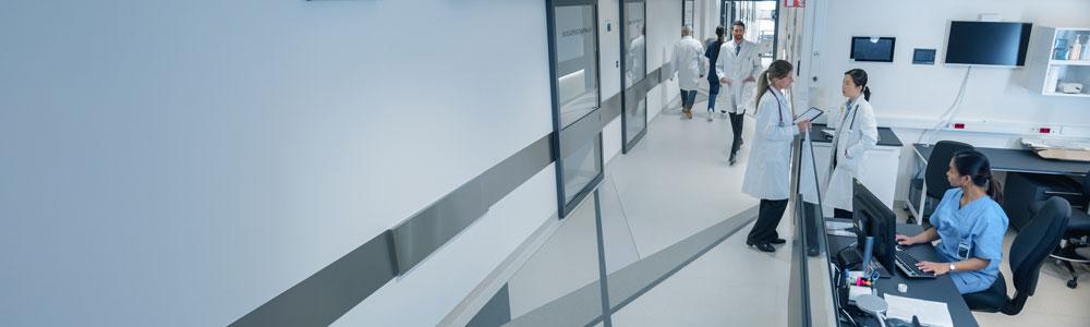 Busy hospital