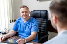 GP consultation with doctor