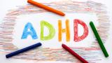 ADHD written with crayons