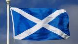 Scottish flag.
