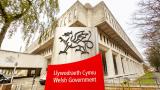 Welsh government building.