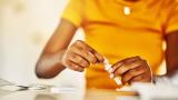 Woman self-testing for HIV