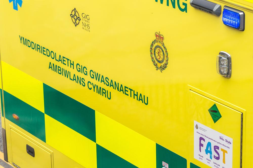 Welsh ambulance