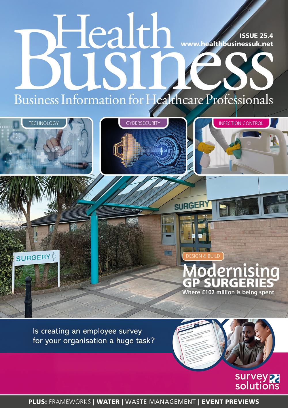 Health Business 25.4 Cover